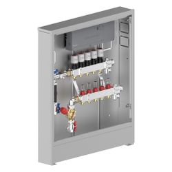 Danfoss Verteilerstation UnoFloor Control 5L, 5 Heizkreise, links, mit AB-PM-Set und ... DANFOSS-088X3645 5715162804254 (Abb. 1)