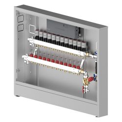 Danfoss Verteilerstation UnoFloor Control 12R, 12 Heizkreise, rechts, mit AB-PM-Set u... DANFOSS-088X3672 5715162804834 (Abb. 1)