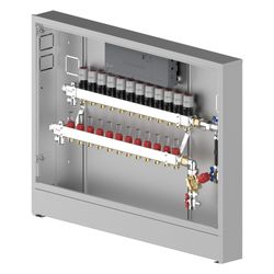 Danfoss Verteilerstation UnoFloor Control 12R, 12 Heizkreise, rechts, mit AB-PM-Set u... DANFOSS-088X3672 5715162804834 (Abb. 1)