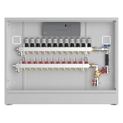 Danfoss Verteilerstation UnoFloor Control 12R, 12 Heizkreise, rechts, mit AB-PM-Set u... DANFOSS-088X3672 5715162804834 (Abb. 1)