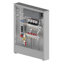 Danfoss Verteilerstation UnoFloor Control 4L, 4 Heizkreise, links, mit AB-PM-Set und ... DANFOSS-088X3644 5715162804247 (Abb. 1)