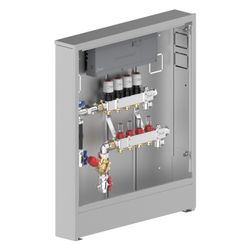 Danfoss Verteilerstation UnoFloor Control 4L, 4 Heizkreise, links, mit AB-PM-Set und ... DANFOSS-088X3644 5715162804247 (Abb. 1)