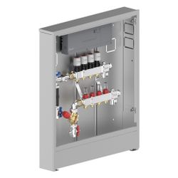 Danfoss Verteilerstation UnoFloor Control 4L, 4 Heizkreise, links, mit AB-PM-Set und ... DANFOSS-088X3644 5715162804247 (Abb. 1)