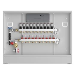 Danfoss Verteilerstation UnoFloor Control 10L, 10 Heizkreise, links, mit AB-PM-Set un... DANFOSS-088X3650 5715162820858 (Abb. 1)