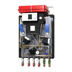 Danfoss Hausstation Akva Lux II VXe H1W1, Heizleistung 20kW, TWW-Leistung 35kW, mit A... DANFOSS-145F0638 5702424631604 (Abb. 1)
