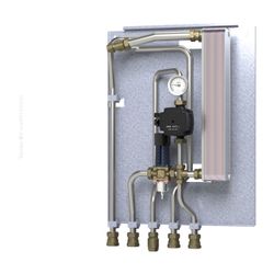 Danfoss Durchlauferhitzer Termix BV Typ 2, TWW-Leistung 77kW, PN 16/10... DANFOSS-144H3158 5706561972675 (Abb. 1)