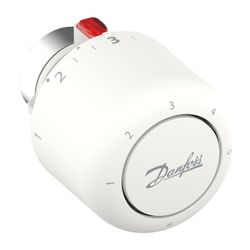Danfoss Thermostatkopf Aero RA/VL Weiß gasgefüllt, eingebauter Fühler, 015G4550... DANFOSS-015G4550 5702424625962 (Abb. 1)