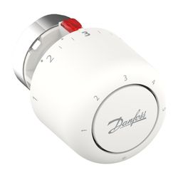 Danfoss Thermostatkopf Aero RA/V Weiß gasgefüllt, eingebauter Fühler, 015G4560... DANFOSS-015G4560 5702424625986 (Abb. 1)