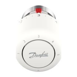 Danfoss Thermostatkopf Aero RA/V Weiß gasgefüllt, eingebauter Fühler, 015G4560... DANFOSS-015G4560 5702424625986 (Abb. 1)