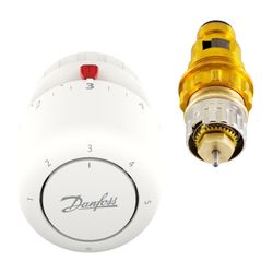 Danfoss Ventileinsatz-Set RAVL 10/15 mit Aero Thermostatkopf, 015G5202... DANFOSS-015G5202 5702424625467 (Abb. 1)
