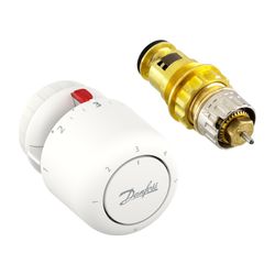 Danfoss Ventileinsatz-Set RAVL 20 mit Aero Thermostatkopf, 015G5203... DANFOSS-015G5203 5702424625474 (Abb. 1)