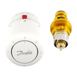Danfoss Ventileinsatz-Set RAV 10/15/20 mit Aero Thermostatkopf, 015G5204... DANFOSS-015G5204 5702424625481 (Abb. 1)