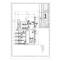 Danfoss Fernwärmestation DSE1 Midi, 20kW, PN 25, Stahl, 165L5070... DANFOSS-165L5070 5715162937792 (Abb. 1)