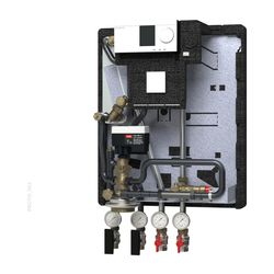 Danfoss Hausstation VXe Solo H OP HT Typ 3, Heizleistung 30kW, ECL310, PN 25, 1x STW... DANFOSS-145F4481 5702424659752 (Abb. 1)