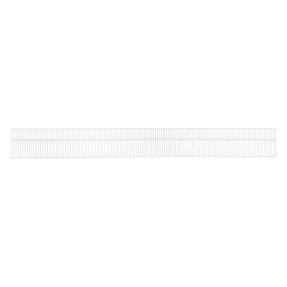 DeLonghi Abdeckgitter PLATELLA LINEAR Typ 33, 1600mm, RAL 9016