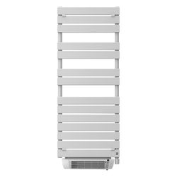 DeLonghi COBALTO Elektro-Handtuchheizkörper E-Flow 700W, DN 15, Stahl, Weiß... DELONGHI-0PR1PM0631355S7  (Abb. 1)