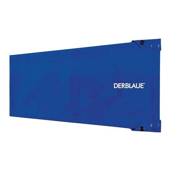 Der Blaue Rutsche, oben 30 cm breit, unten 20 cm, Länge 50 cm flexible Rutsche, formbare Flüssigkeitsleitung mit Magneten