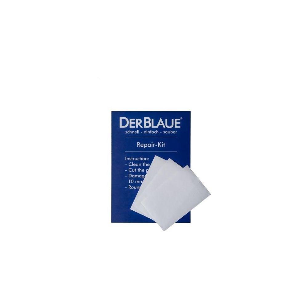 Der Blaue Flickset, 3x Ultra-Stark klebende Flicken für Reparaturen kleiner Beschädigun... DERBLAUE-14004 0096772877957 (Abb. 1)