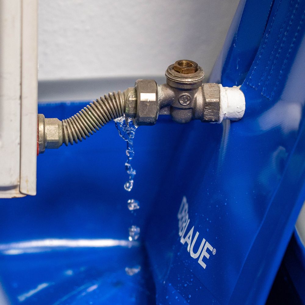 Der Blaue Einfachrosette für ein Rohr 22 mm, Flexibler Spritzschutz mit Biegemetallelem... DERBLAUE-12004 0096772877834 (Abb. 5)