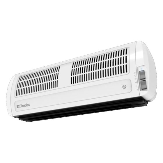 Glen Dimplex Luftschleier AC 3W, max. Türbreite 600mm Leistung 3kW, Weiß