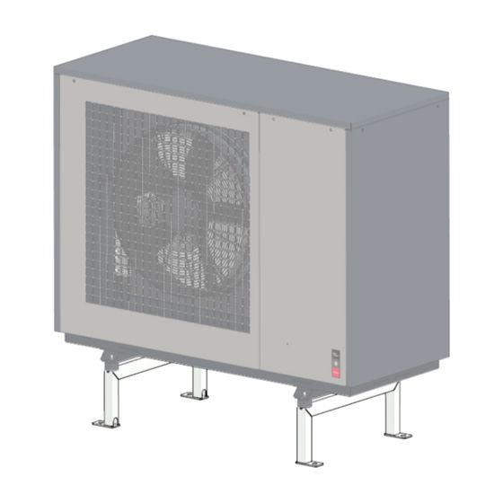 Glen Dimplex Bodenkonsole BKS 1115, für Luft-Wasser-Wärmepumpen LA 1118CP und 1525CP, Stahl