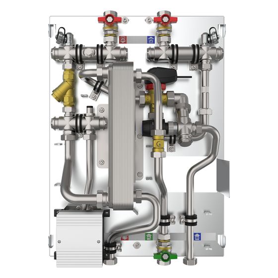 Glen Dimplex Austauschstation GTA Smart, Gasthermenhybridstation Wasser und Heizung
