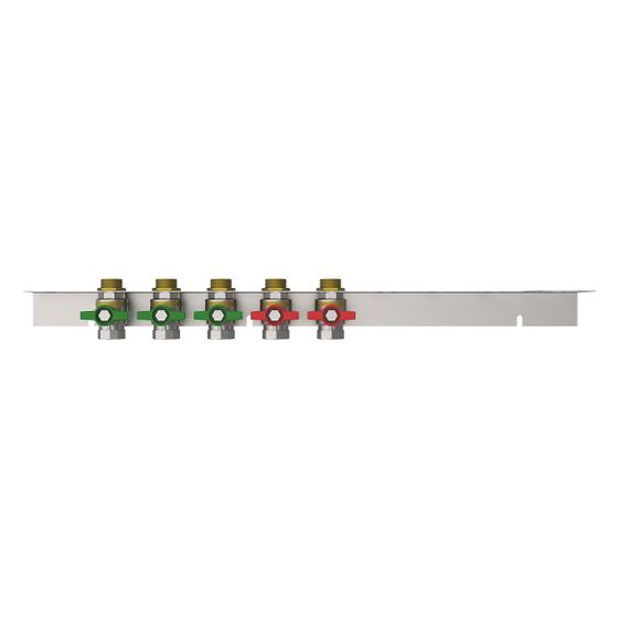 Glen Dimplex Kugelhahnschiene 2-Leiter KHS 5, DN 20 3/4