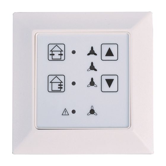 Glen Dimplex Kompaktregelung KREG DL 40 AirUnit, IP20 für bis zu 6 Wohnraumlüftungsgeräte