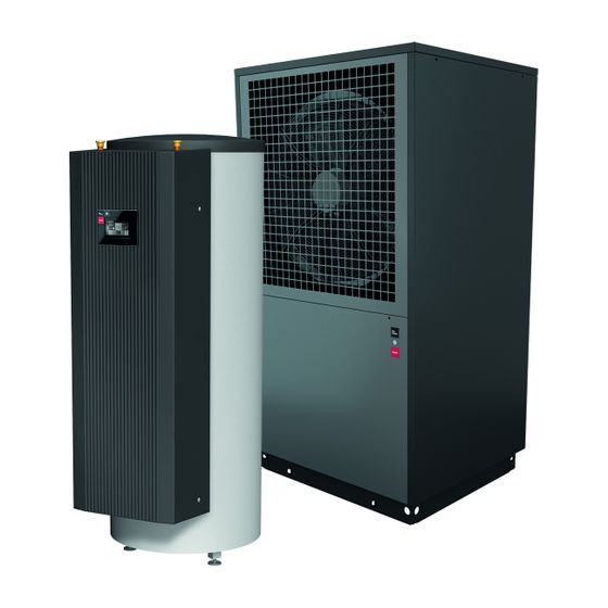 Glen Dimplex Heizpaket LA 1118BW WP, Luft-Wasser-Wärmepumpe mit Hydro-Tower HWK 332, 10,6kW bei A-7/W35, R410a