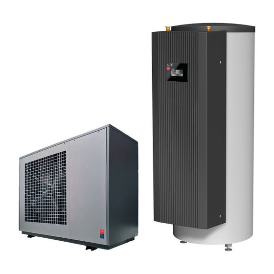 Glen Dimplex Heizpaket LA 1118CP Comfort H, Luft-Wasser-Wärmepumpe und Hydro-Tower HWK 332H, R290