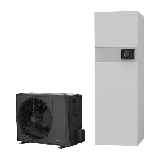 Glen Dimplex Split-Luft-Wasser-Wärmepumpe reversibel LIA 0608HWCF M, 6,2kW bei A7/W35, R32