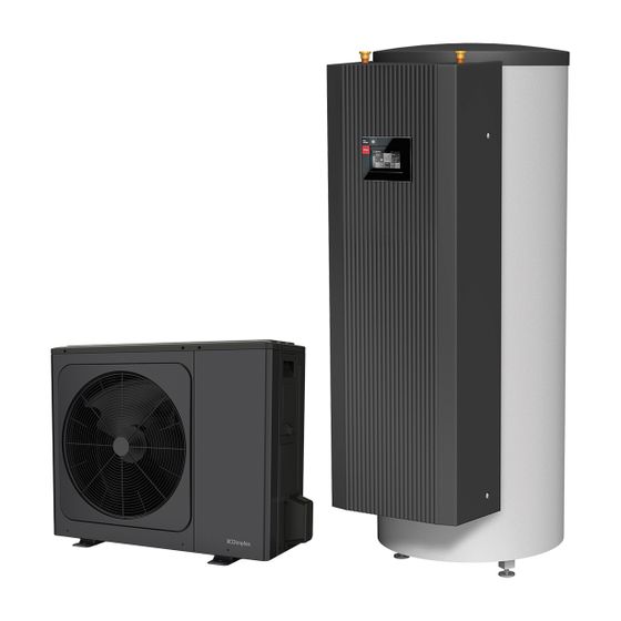 Glen Dimplex Luft-Wasser-Wärmepumpe LIA 1316BWCF, Split-Wärmepumpe mit 12,7kW bei A-7/W35, R32