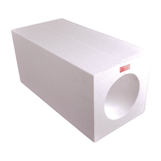Glen Dimplex Rohrbau-Set Lüftung R-S500E eckig, Wanddurchführung für DL 40