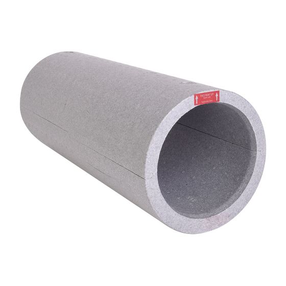 Glen Dimplex Wanddurchführung R-S500R, für Lüftung DL 40 wärmegedämmt Länge 495mm D 198mm, Neopor