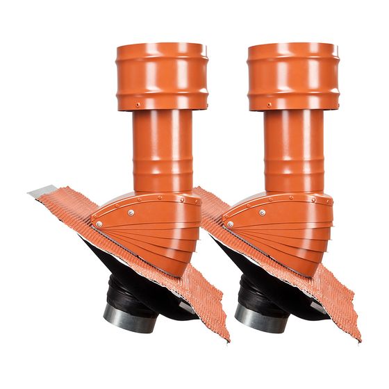 Glen Dimplex Sono-Flex Paket SFP AF D, für Außenluft und Fortluft am Dach mit zwei Dachhauben