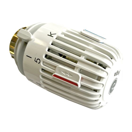 Glen Dimplex Thermostatkopf zum Heizen für Wärmepumpenheizkörper WPHK, Gewinde M30x1,5mm