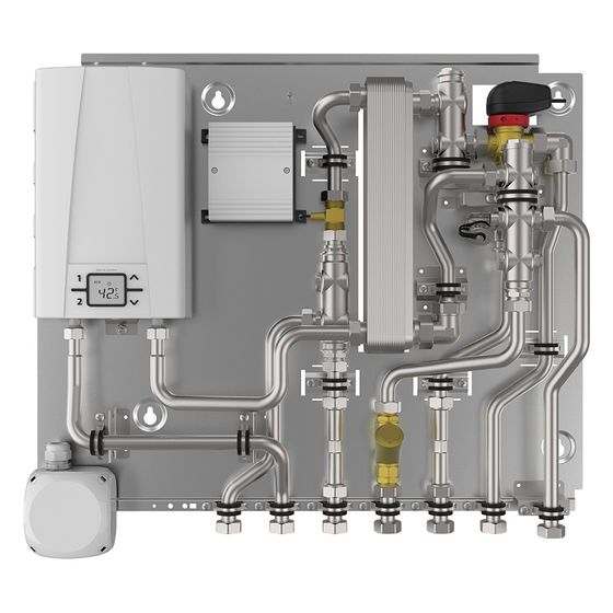 Glen Dimplex Wassererwärmungsstation TWES HY2, bis 12l/min hygienische Trinkwassererwärmung 20-60 Grad C