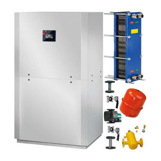 Glen Dimplex Heizpaket WSI 65TU, Sole-Wasser-Wärmepumpe und Zwischenwärmeaustauscher, R410a