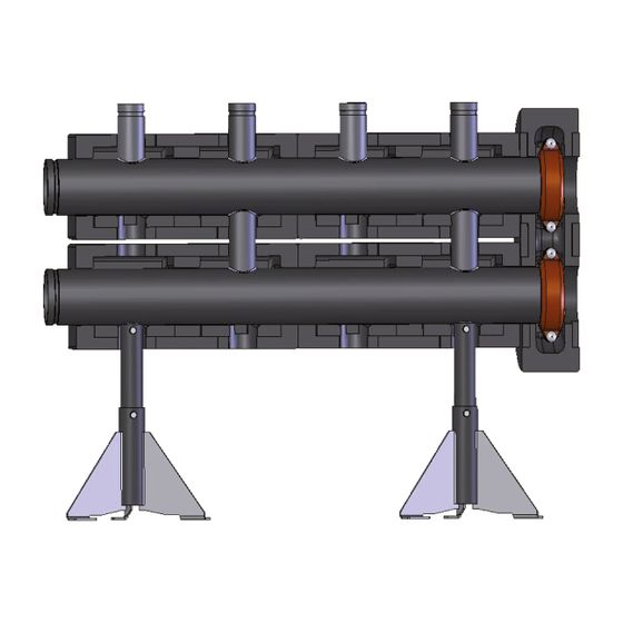 Glen Dimplex Verteilerbalken VTB 50, für Module DN 50 Wärmepumpenzubehör, 367730