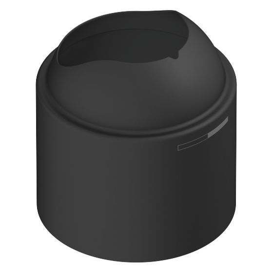 Dornbracht Haube, Schwarz matt, 45x47,5mm, 091102287-33