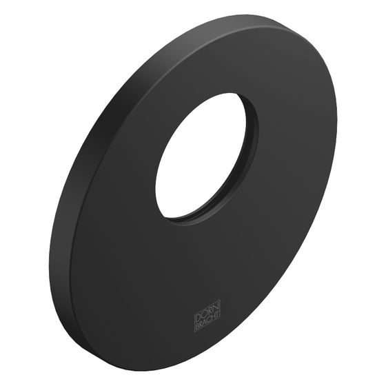 Dornbracht Rosette für xTool, 124x10mm, Schwarz matt, 091102537-33