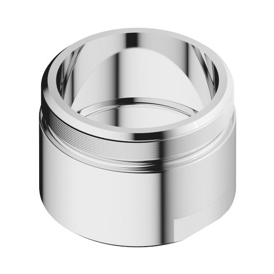 Dornbracht Luftsprudlerhülse, 18,5x13mm, Chrom, 092301022-00