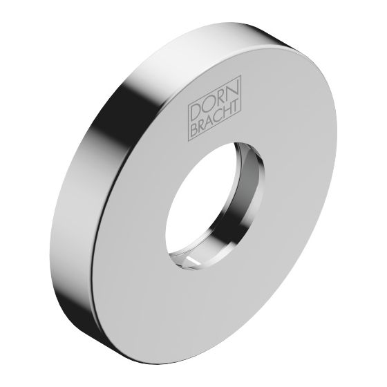 Dornbracht Rosette für Logo, 55x22x9mm, Chrom, 092722503-00