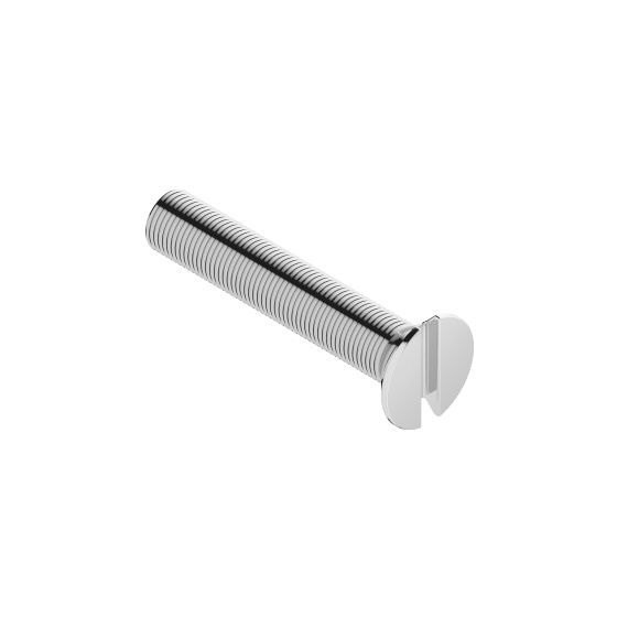 Dornbracht Senkschraube, M4x25mm, Chrom, mit Schlitz, 093030160-00