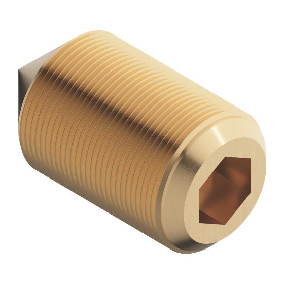 Dornbracht Gewindestift für Befestigung, Innensechskant mit Spitze M4x8mm, 09311104890