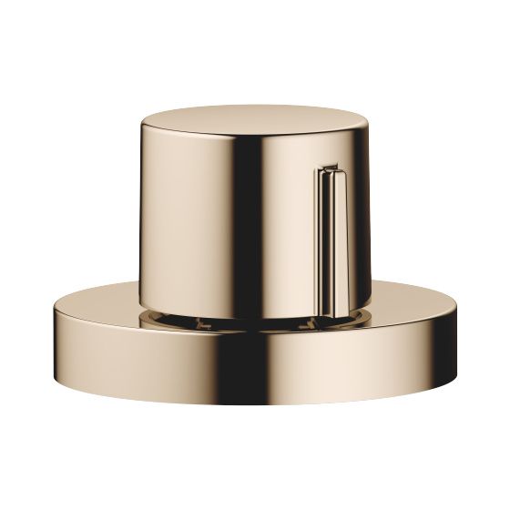 Dornbracht Exzenterbetätigung mit Drehknopf für ein Becken inkl. Adapter für Bowdenzug 10710970, Champagne 22kt Gold