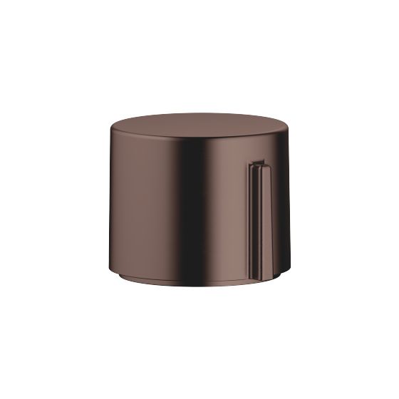 Dornbracht Exzenterbetätigung mit Drehknopf für ein Becken inkl. Adapter für Bowdenzug 10712970, Dark Bronze gebürstet PVD