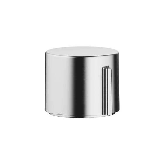 Dornbracht Exzenterbetätigung mit Drehknopf für ein Becken inkl. Adapter für Bowdenzug 10712970, Chrom gebürstet