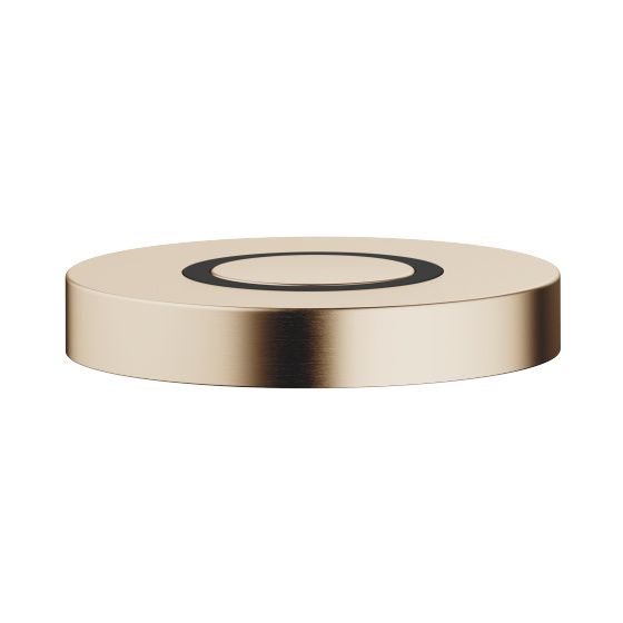 Dornbracht Bedienknopf Air Switch für Müllzerkleinerer, Champagne gebürstet 22kt Gold, 10713970-46