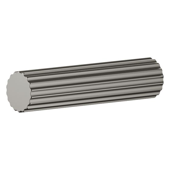 Dornbracht Hebel Tara mit linearer Struktur für Waschtischarmaturen, Dark Platinum gebürstet, 11171882-99